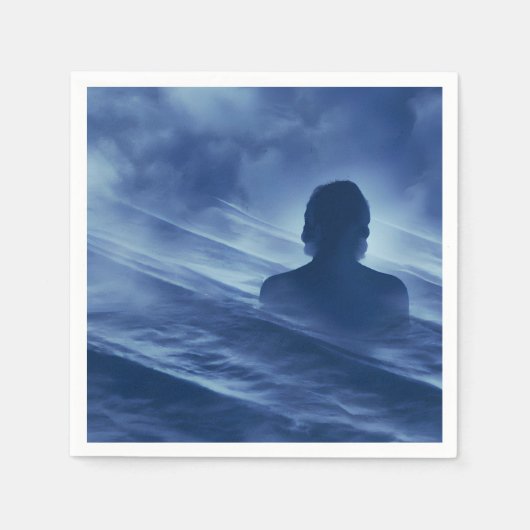 Gesicht es allein serviette (Vorderseite)