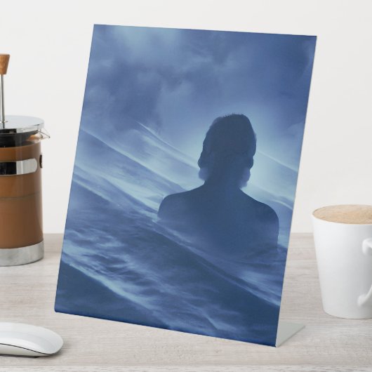 Gesicht es allein sockelschild (In Situ)