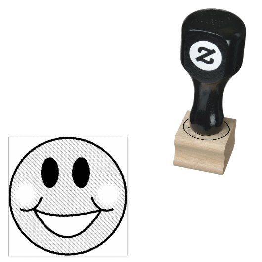 Gesicht Gummistempel (Stempel)