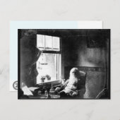 Gesicht immer zum Sonnenschein: Whitman in Mickle  Postkarte (Vorne/Hinten)