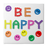 Gesicht ist glücklich fliese (Vorderseite)