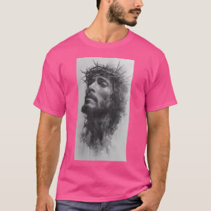 Gesicht Jesuskrone von Thorns Christliche Glaube B T-Shirt