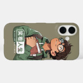 Gesicht Leben mit Lächeln | Case-Mate iPhone Hülle (Rückseite (Horizontal))