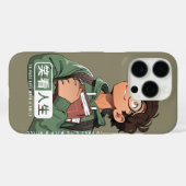 Gesicht Leben mit Lächeln | Case-Mate iPhone Hülle (Rückseite (Horizontal))