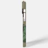 Gesicht Leben mit Lächeln | Case-Mate iPhone Hülle (Rückseite / Links)