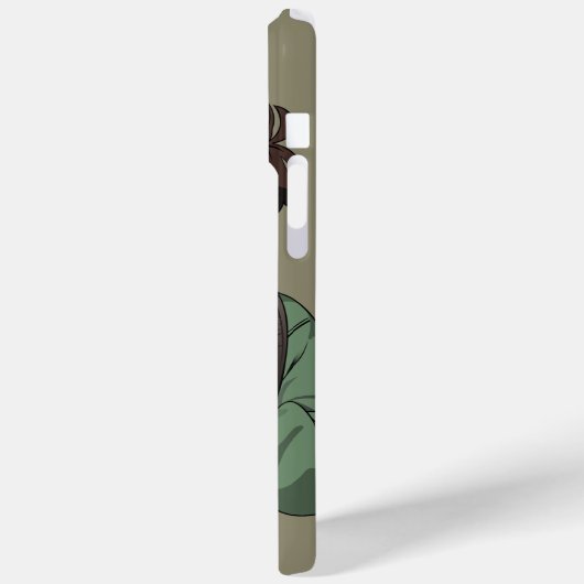 Gesicht Leben mit Lächeln | Case-Mate iPhone Hülle (Rückseite / Links)