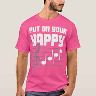 Gesicht - Lustige Klavierstunden Klavierspieler  K T-Shirt