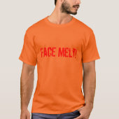 Gesicht Melt! T-Shirt (Vorderseite)