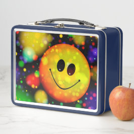 Gesicht Metall Lunch Box