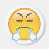 Gesicht mit Blick auf den Triumph Emoji Magnet (Vorne)