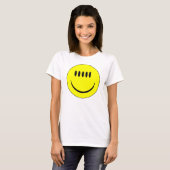 Gesicht mit fünf Augen Funny T - Shirt (Vorne ganz)