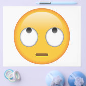 Gesicht mit rollenden Augen - Emoji Flyer (Einzeln)