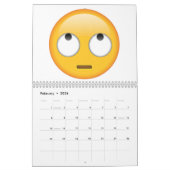 Gesicht mit rollenden Augen - Emoji Kalender (Feb 2026)