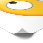 Gesicht mit rollenden Augen - Emoji Poster (Ecke)