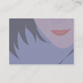 Gesicht - mollig visitenkarte (Rückseite)