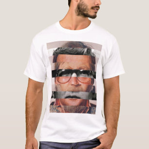 Gesicht oben geschnitten T-Shirt