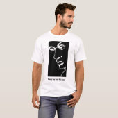 Gesicht oder Wort T-Shirt (Vorne ganz)