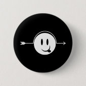 Gesicht ~ Pfeil durch Hauptgag Button (Vorderseite)