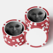 Gesicht Pokerchips (Stapel)