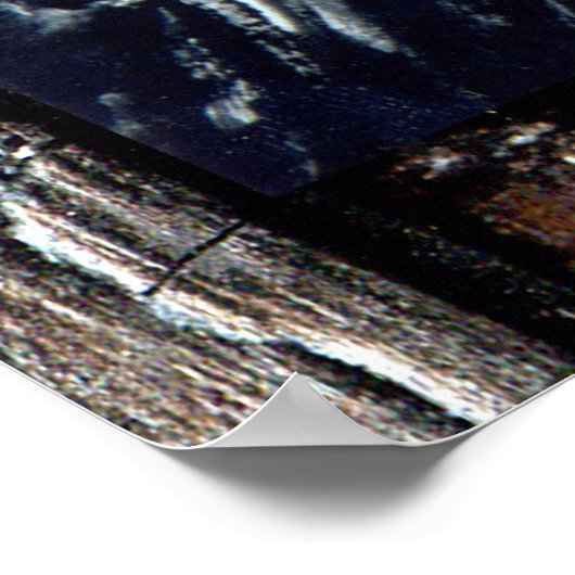 Gesicht Poster (Ecke)