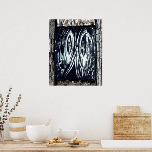 Gesicht Poster (Küche)