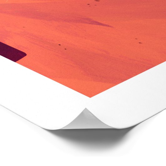 Gesicht Poster (Ecke)