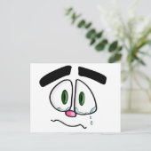 Gesicht Postkarte (Stehend Vorderseite)