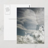 Gesicht Postkarte (Vorne/Hinten)