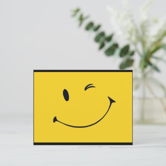 Gesicht Postkarte (Stehend Vorderseite)