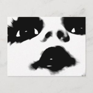 Gesicht postkarte
