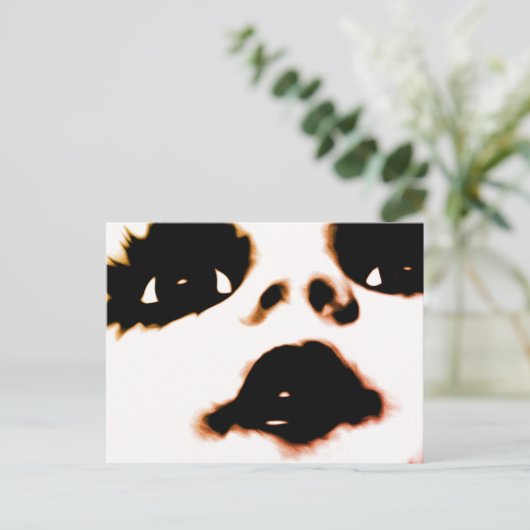 Gesicht Postkarte (Stehend Vorderseite)