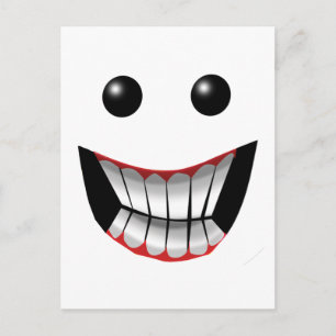 GESICHT POSTKARTE