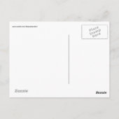 Gesicht Postkarte (Rückseite)