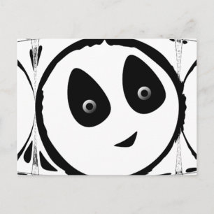 Gesicht Postkarte