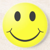 Gesicht Sandstein Untersetzer (Vorne)