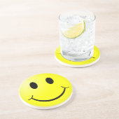 Gesicht Sandstein Untersetzer (Seite)