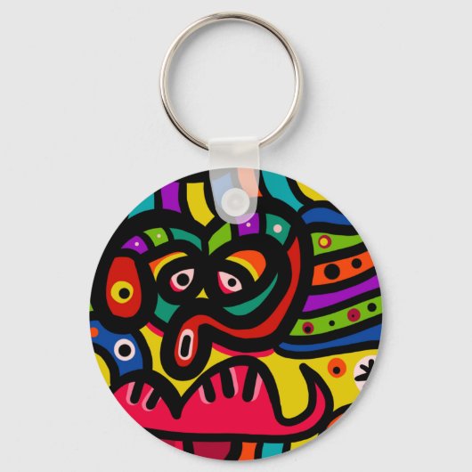 Gesicht Schlüsselanhänger (Vorderseite)