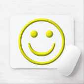Gesicht - Sei glücklich! Mousepad (Mit Mouse)