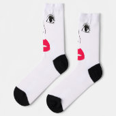 GESICHT SOCKEN (Linkes Detail)