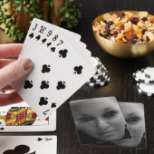 Gesicht Spielkarten (In Situ)
