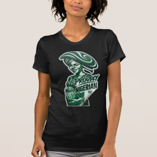 Gesicht spricht stolz Nigerianisch T-Shirt