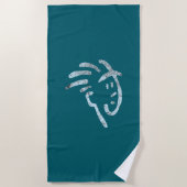 Gesicht Strandtuch (Vorderseite)