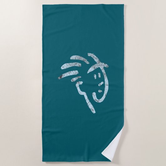 Gesicht Strandtuch (Vorderseite)