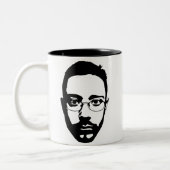 Gesicht (Tasse) Zweifarbige Tasse (Links)