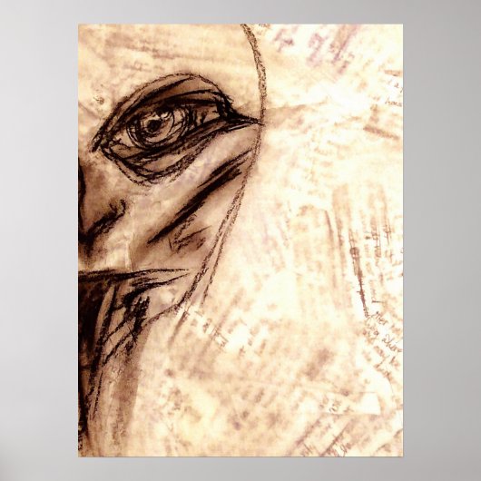 Gesicht unter dem Gesicht 2 Poster (Vorne)