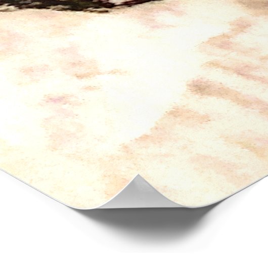 Gesicht unter dem Gesicht 7 Poster (Ecke)