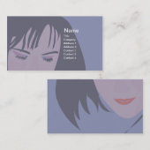 Gesicht Visitenkarte (Vorne/Hinten)