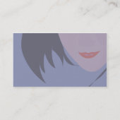 Gesicht Visitenkarte (Rückseite)