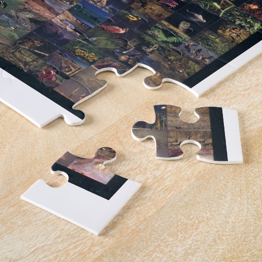 Gesicht von Jesus Agrainofmustardseed.com Puzzle (Seite)