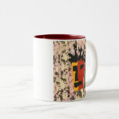 Gesicht Zweifarbige Tasse (VorderseiteRechts)